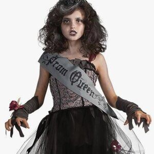Ghotic Prom Queen costume for girls, size Small